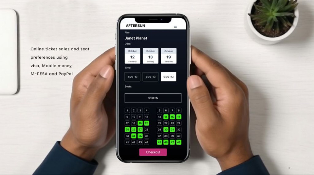Choose your seats&nbsp;online